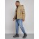Sports male winter, size 60, mustard color