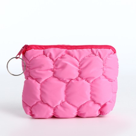 Women's wallet with lightning, pink color
