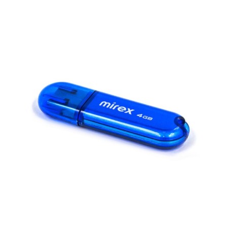 Flash drive Mirex Candy Blue, 4 GB, USB2.0, th Up 25 MB/s, PBU up to 15 Mb/s, blue-1