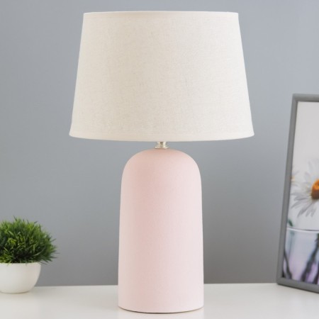 Malika table lamp E27 40W pink 30x30x43.5cm Risalux