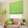 Roman curtain "Billy", size 80x150 cm, green color