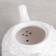 Keramic teapot "Vintage", 900 ml, white color