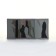 Velcro wallet, gray color