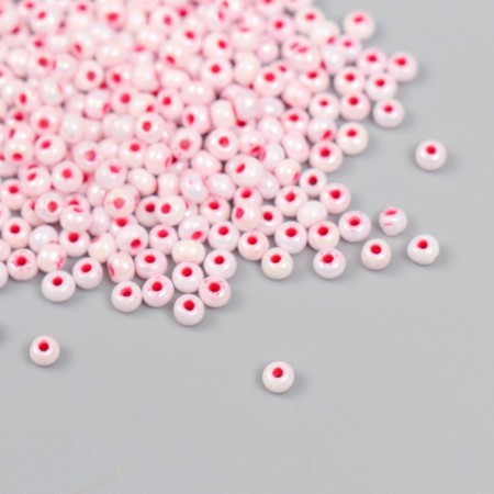 Glass glass 8/0 "Color middle. Red beans" 10 g