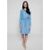 Women's dress, size l, color Bleach Blue
