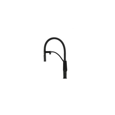 LEMARK Bronx LM3761BL kitchen mixer, single -leaf, with output for drinking water, black 90765-8