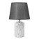 Harz table lamp E14 40W white-black 20x20x32 cm Risalux