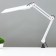 Desktop lamp UTLED-017C on a clamp, G23 8W LED white