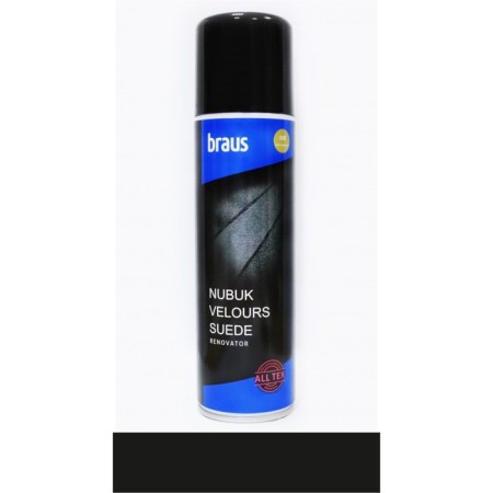 Braus shoes paint, black, 250 ml