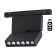 SHINO SHINO 1-Fs, 12W LED, 3000-6500K, 960LM, black color