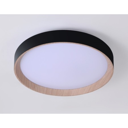 LED ceiling LED with Ambrella Light, Design, FZ1324, LED, 41 W, 3075LUM, 3000-6400K, Black Black, Light Tree-4