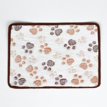 ANSURE RAVE RAVING, Bilateral (fleece+rattan), 35 x 25 cm, white-3