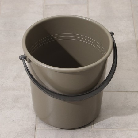 Household bucket, 7 l, gray color-4
