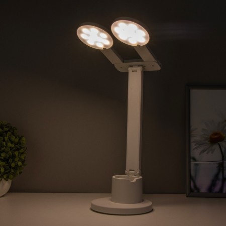 Sensory “circles” table lamp with organizer LED 20W USB battery 44x36x15 cm Risalux 78003-6