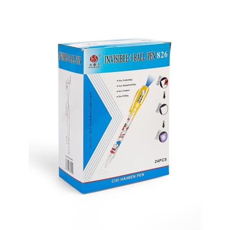 Calligrata spy handle with invisible ink, the inscription is visible when lighting up with a flashlight-2