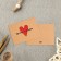 Cards-Mini for business "Made with love", craft, 8 × 6 cm