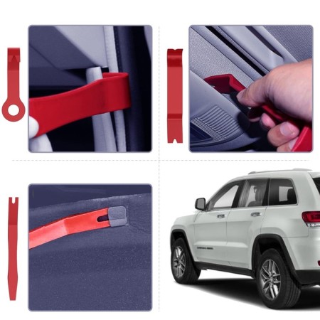 A tool for parsing plastic in a car, reinforced, set of 8 items-3