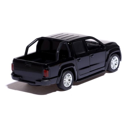 Metal “tundra” machine, doors open, 1:32, inertia, black color-2