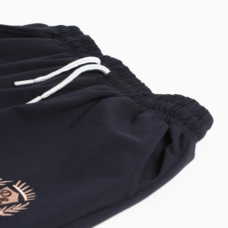 Women's costume (sweatshirt/trousers), dark blue/pink color, size 52-54-7
