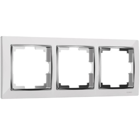 Frame for 3 posts WL03-FRAME-03-WHITE, white color-1