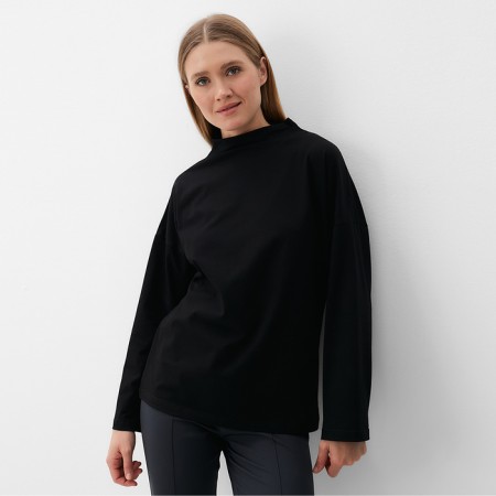 Longsliv Women's Minaku: Casual Collection Black Black, Rr. 50