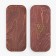 Sadhu, a board with nails, for yoga "Flower of life", 2 pcs, step 10 mm, 33 x 15 cm