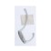Hook furniture tundra TKD012, two -rod, chrome