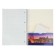 A4 notebook, 100 sheets with a CityScape spiral pocket
