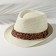 Women's hat Minaku "Leopard", size 56-58, color Ecrew