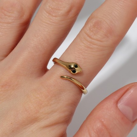 Ring Xuping Snake, Color gold, size 18-1