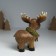 Souvenir Polystone "Losik Smile in a spruce wreath with berries and bell" 15.5x9x17.5 cm