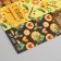 Stick Paper "Citrus New Year" 3x9 cm sheet 10x10 cm