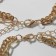 Bracelets "Uenubles" on a magnet, heart and chains, color gold