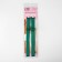 Textile straps, 1.5 cm, 37 cm, steam, emerald color