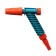 Pistol-spray, adjustable, under hoses 1/2 "(12 mm), 3/4" (19 mm), plastic, Greengo