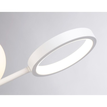 LED ceiling LED with a change of lamp and control panel Ambrella Light, Linetech, FL666221, G9, 29 W, 2175LUM, 3000-6400K, white, white matte color-6