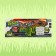 Dinosaur "Ankylosaur" works on batteries, light and sound effects, green color