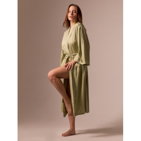 Women's robe SL Home p. XL, green-2
