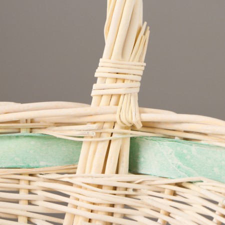 A set of baskets, 3 pcs, 33 × 14/36 cm, 28 × 12/31 cm, 24 × 11/27 cm, willow-3