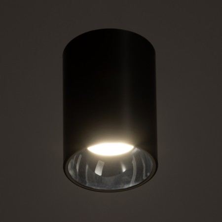 Roll Lamp GU10 10W black-silver 7.3x7.3x10.3 cm-2