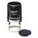 Equipment for round printing automatic Trodat Ideal 46042, diameter 42 mm, with a lid, black body