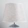 Table lamp "Maizon" E14 40W gray 22.5x22.5x33.5 cm Risalux