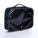 Cosmetic bag with lightning, black/blue color