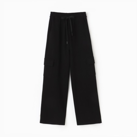 Women's pants mist size l, black-4