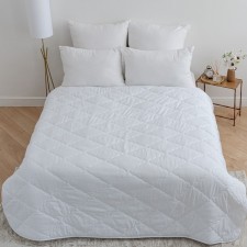 All -season blanket 140x205cm, Fayber 150g/m, white microfiber 80g/m, 100% polyester