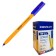 Ballpoint Pensan Pensan TR-23, node-bela 1.0 mm, three-sided, blue ink blue