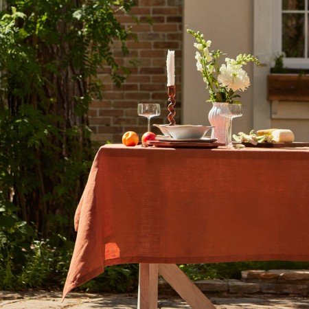 Baby Linen Collection Brown 145x180cm, 100%flax 210 g/m2