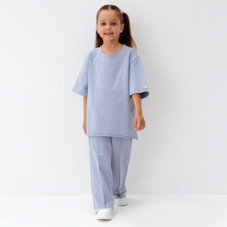 Children's pants KAFTAN, p. 36 (134 -140 cm), gray-1