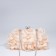 Clamp bag on the farmar, beige color