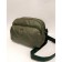 Women's bag Pluma green stitch